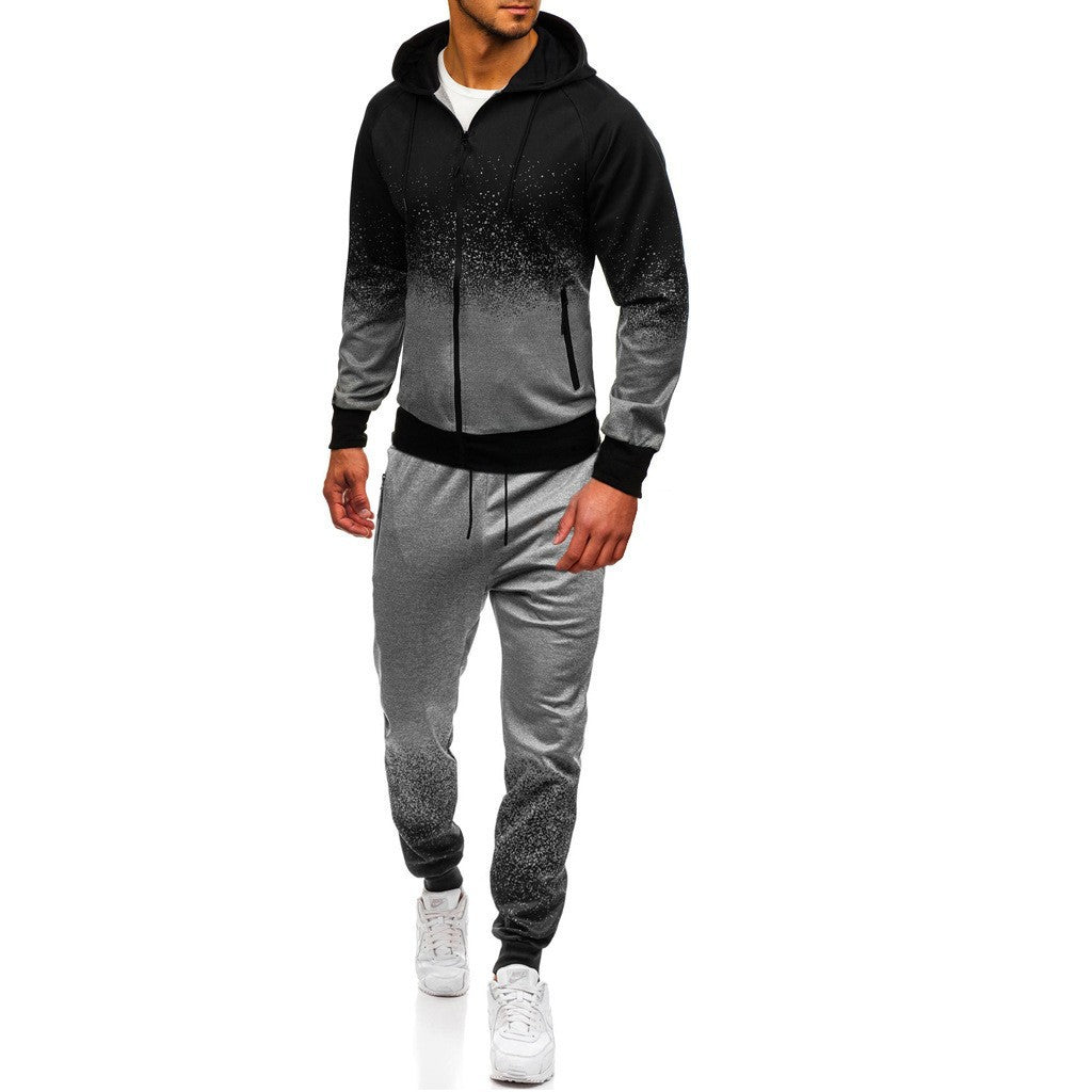 Men's sports suit with a modern color gradient and comfortable material Amarae