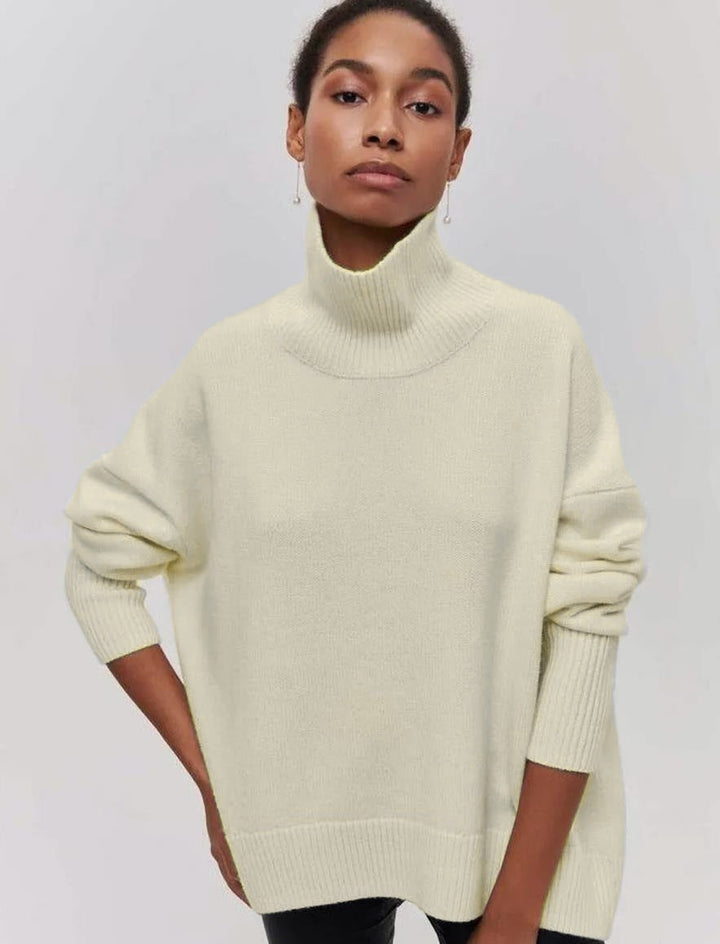 Women's Cozy Turtleneck Sweater Lune London