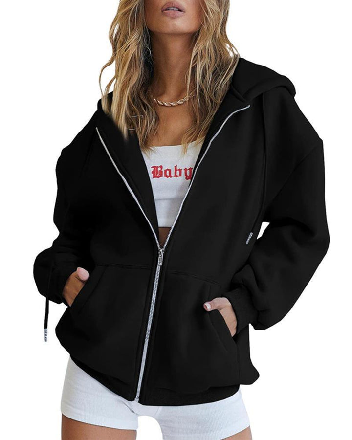 Women Oversized Hoodie Jacket Chic & Stil