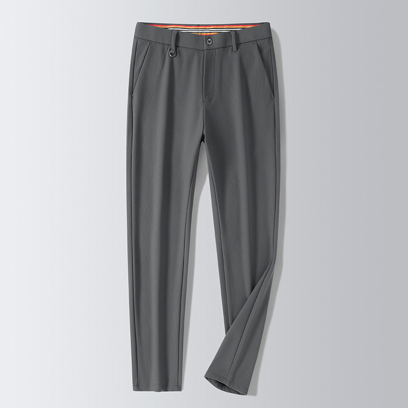Elegant suit pants for men in breathable fabric Lune London