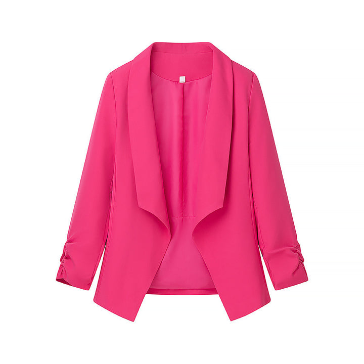 Dames Élégante Veste avec Coupe Décontractée et Col Chic Chic & Stil