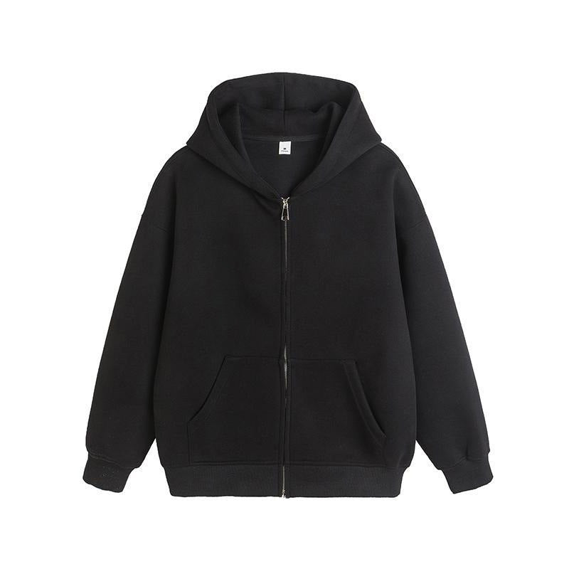 Hooded jacket for women with practical zipper Amarae