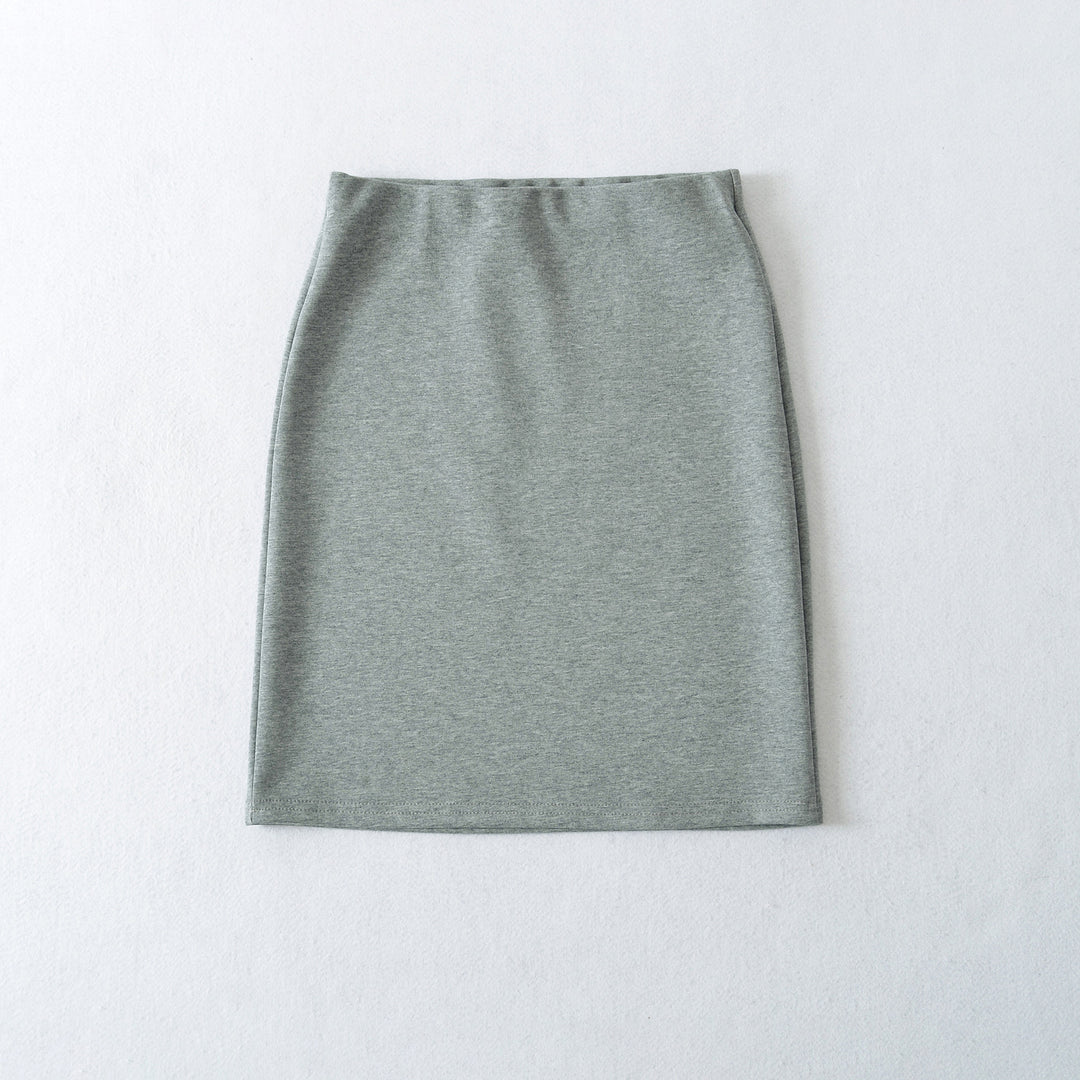 Women's Fitted Jersey Pencil Skirt with High Waist and Stretchy Comfort Material Amarae