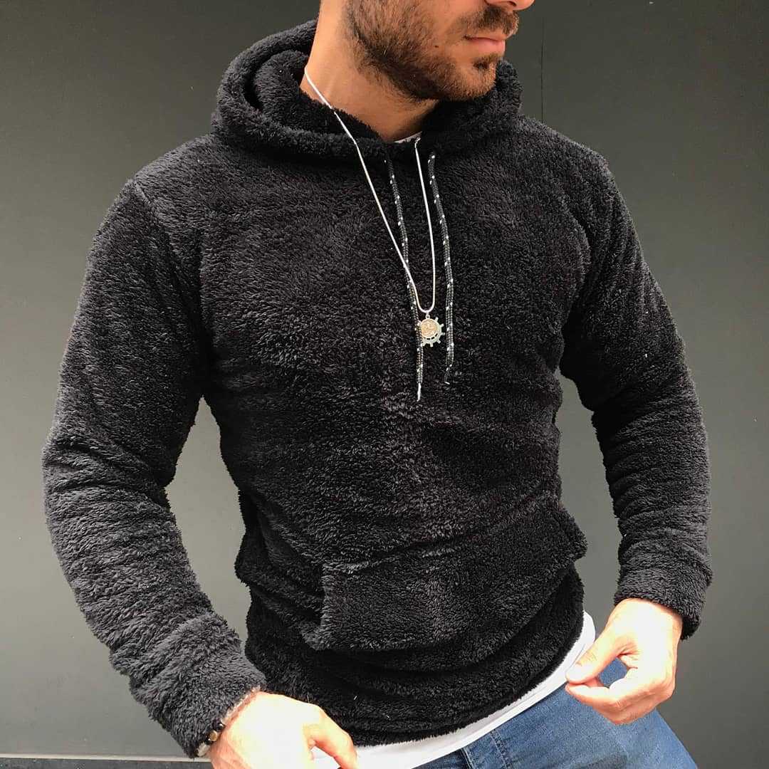 Men's Fleece Hoodie Lune London
