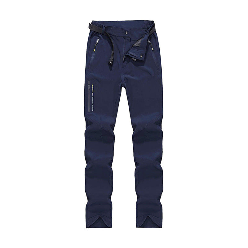 Women's Stretch Softshell Outdoor Pants with pre-shaped knees, adjustable waistband and zippered pockets Amarae