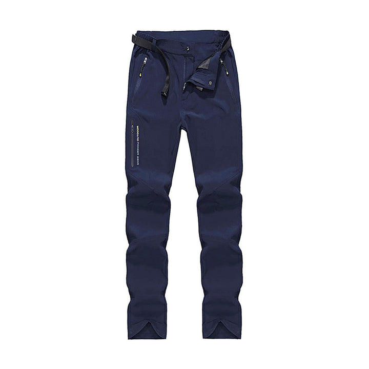 Women's Stretch Softshell Outdoor Pants with pre-shaped knees, adjustable waistband and zippered pockets Amarae