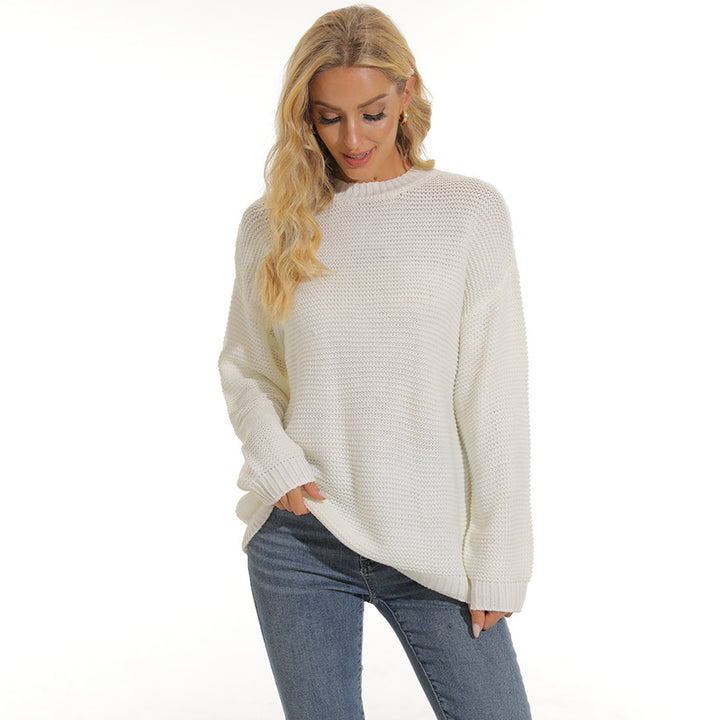 Women's sweater with textured knit pattern and comfortable cut Lune London