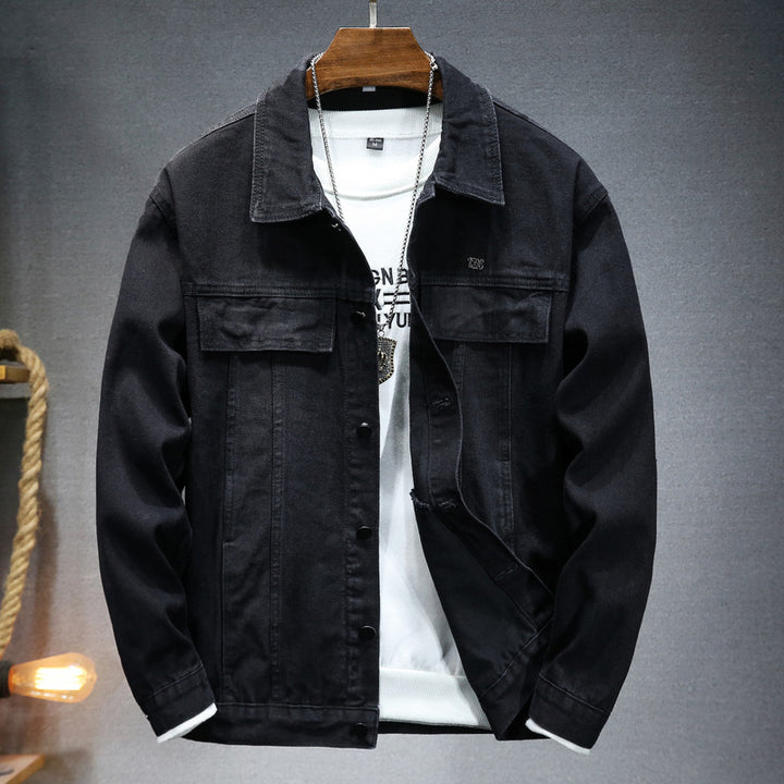 Trendy denim jacket for men with functional pockets and a relaxed fit Lune London