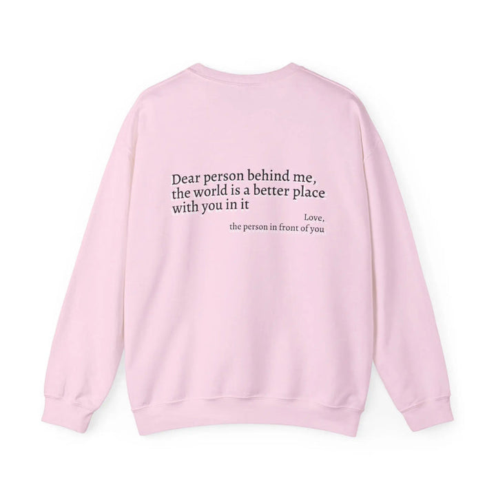 Women's sweatshirt with inspiring lettering Lune London