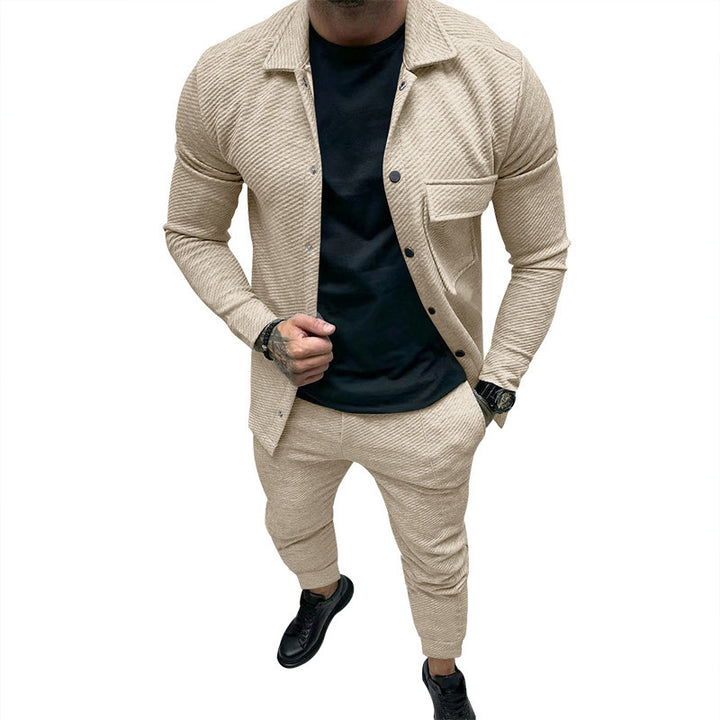 Leisure suit for men with structured top and comfortable fit Lune London