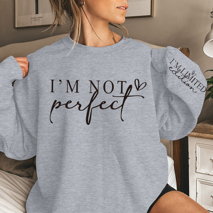 Women's Oversized Sweatshirt with Unique Statement Print Amarae