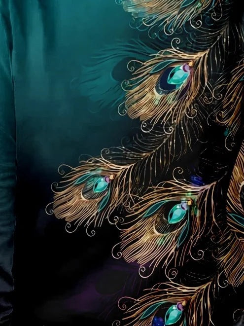 Lune London | Printed Round Neck T-Shirt