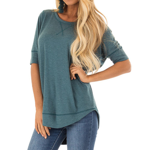 Women's t-shirt with modern leopard pattern and relaxed fit Amarae