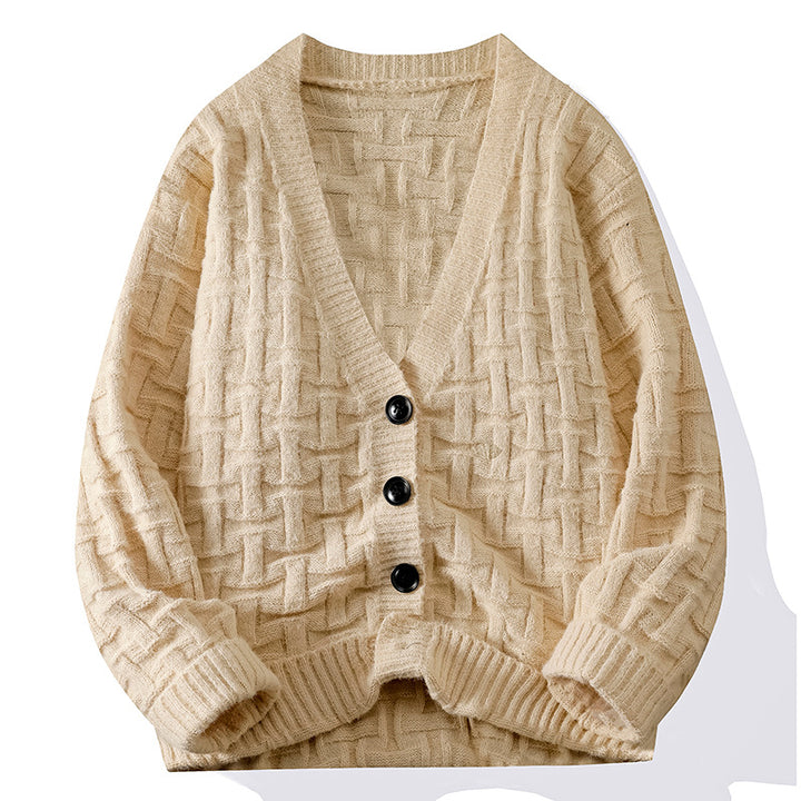 Ladies Chunky Knit Cardigan Lune London