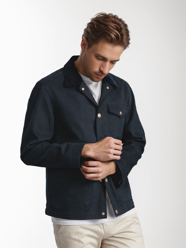 Timeless jacket for men with textured design Amarae