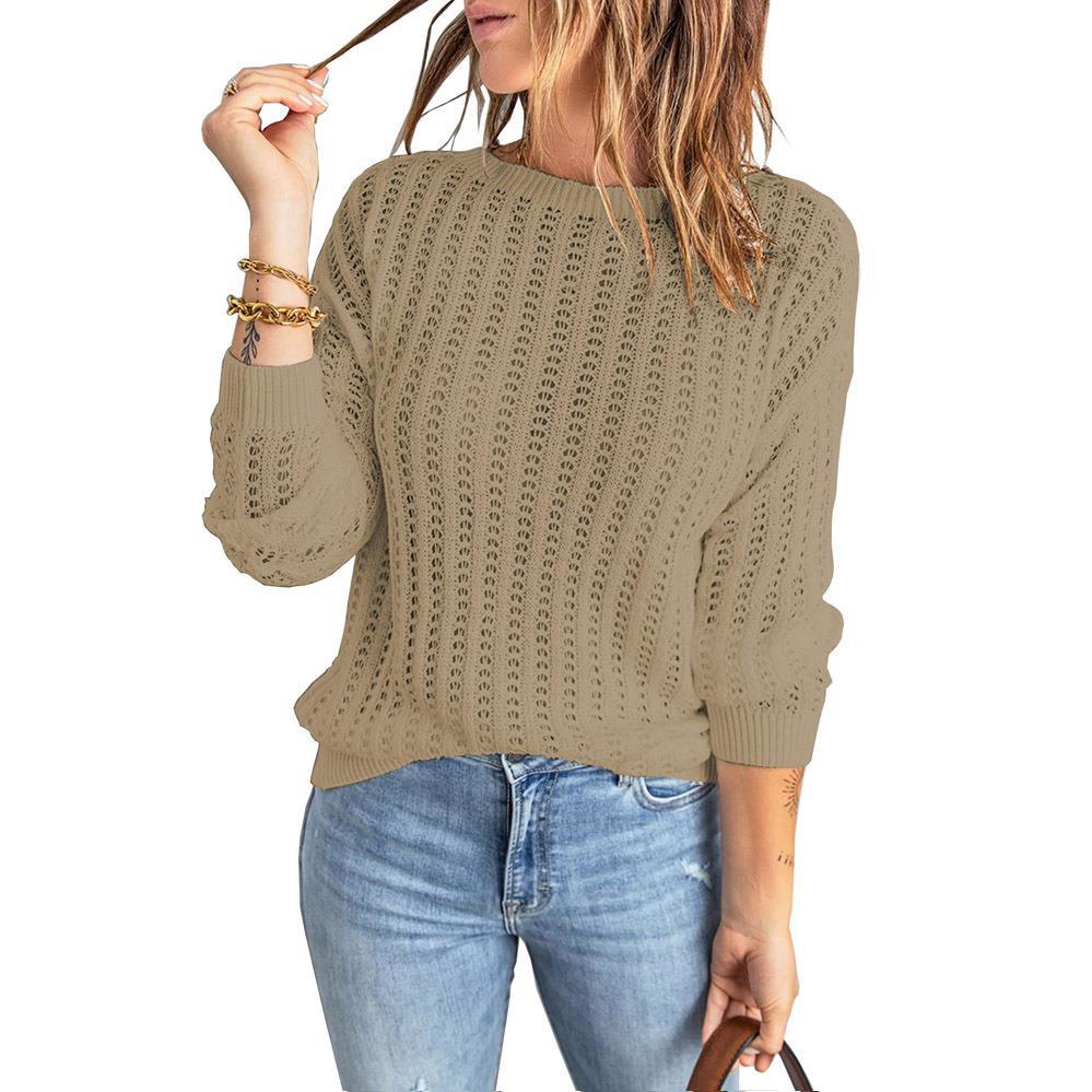Thick knit sweaters for women with an airy structure and a trendy Lune London