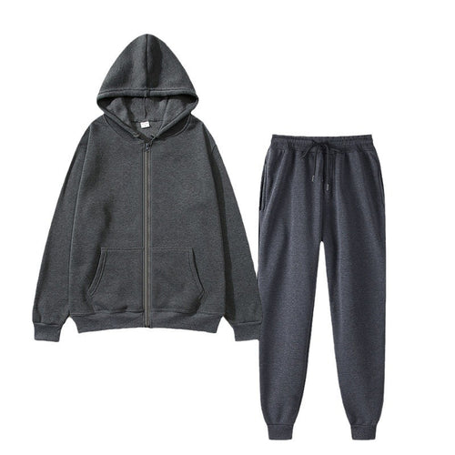Ensemble de hoodie pour femmes avec une coupe confortable et fermeture éclair Chic & Stil