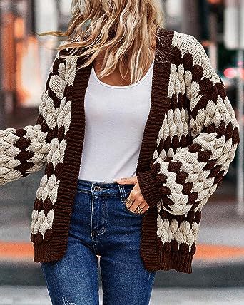 Amarae | Cardigan - Chunky Knit - Open Front - Relaxed Fit - Soft and Warm