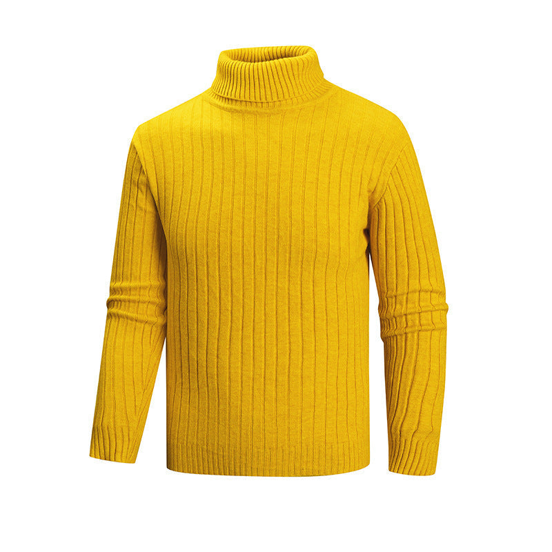 Men's Turtleneck Sweater Made Of High-Quality Fine Knit Lune London