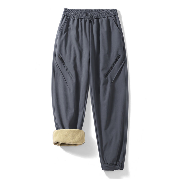 Women's Technical Trekking Jogger Pants with Elastic Waistband, Zipper Pockets and Wind-Resistant Surface Amarae