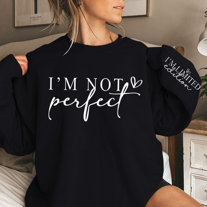 Women's Oversized Sweatshirt with Unique Statement Print Amarae