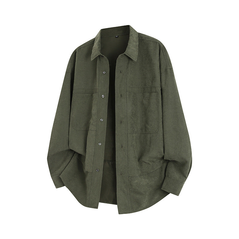 Casual overshirt jacket for men with practical chest pockets Lune London