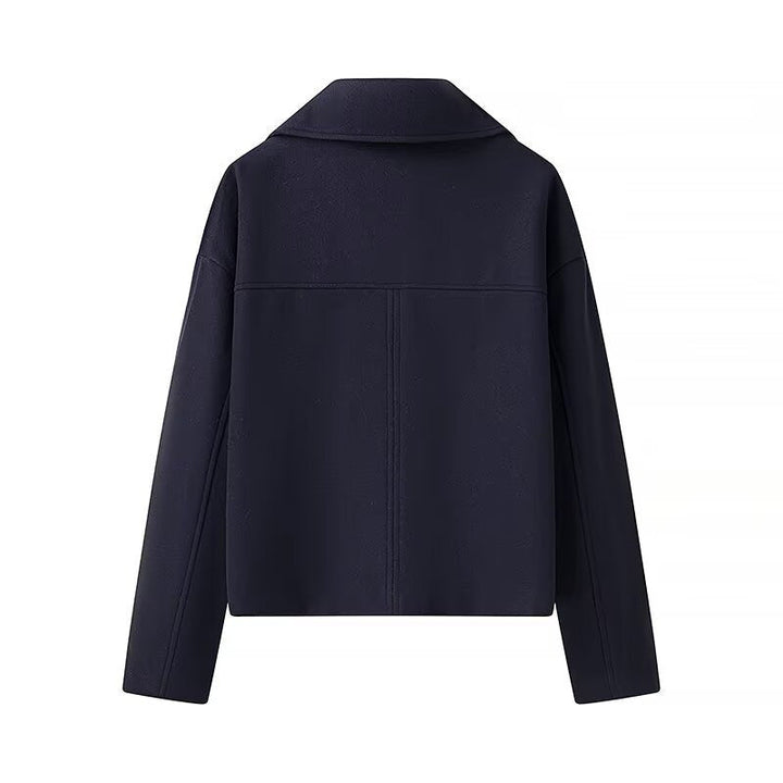 Ladies Stylish Double-Breasted Wool Jacket Lune London