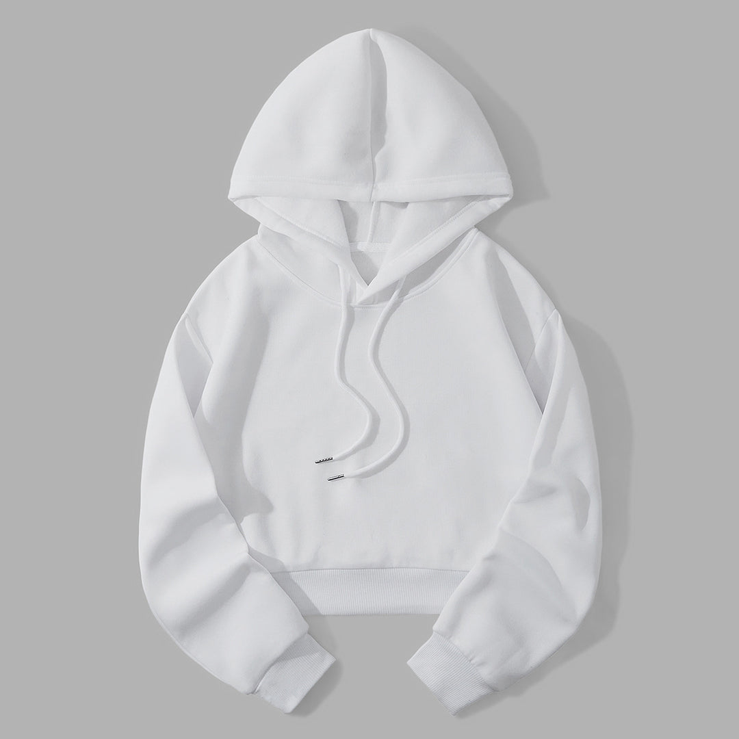 Amarae Casual Cropped Hoodie for Women