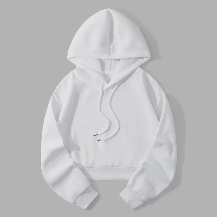 Amarae Casual Cropped Hoodie for Women