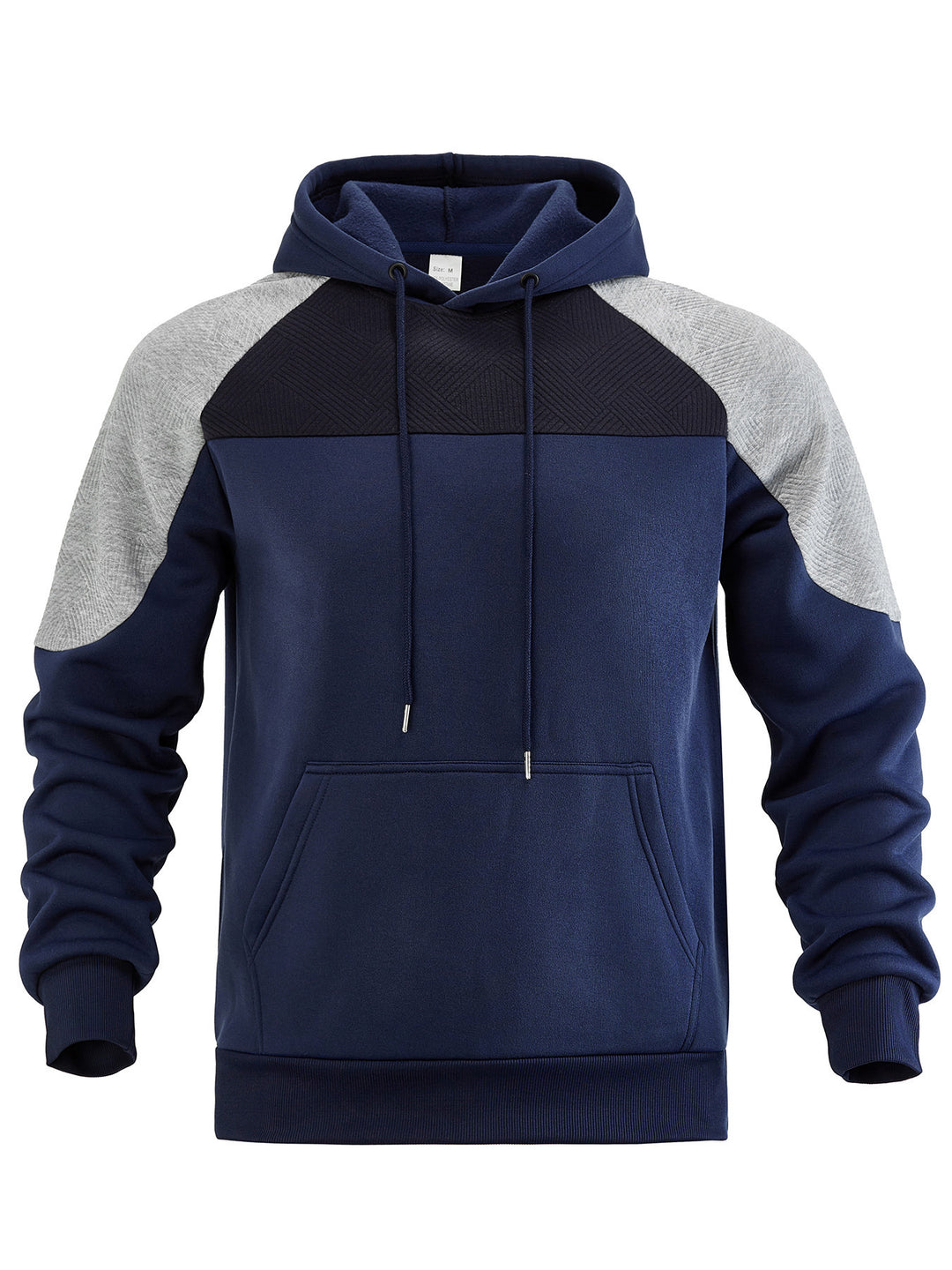 Men's sweatshirt with a modern color block design Lune London