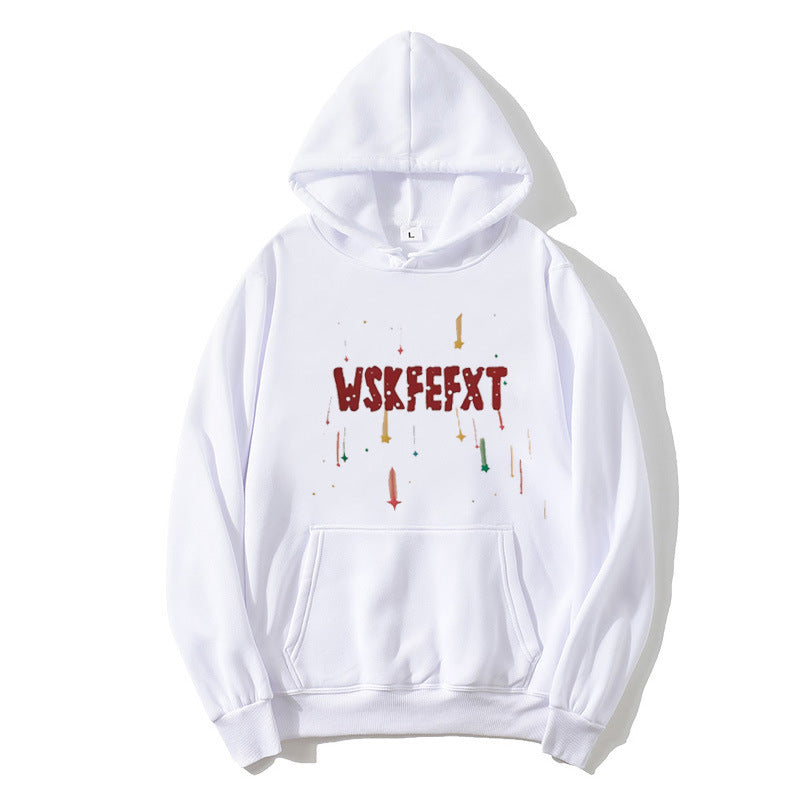 Women's hoodie with cool graphic print Chic & Stil