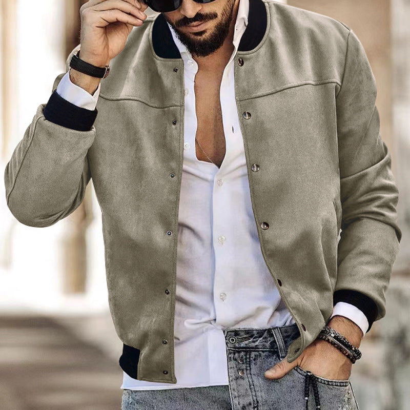 Sporty bomber jacket for men with practical pockets Lune London
