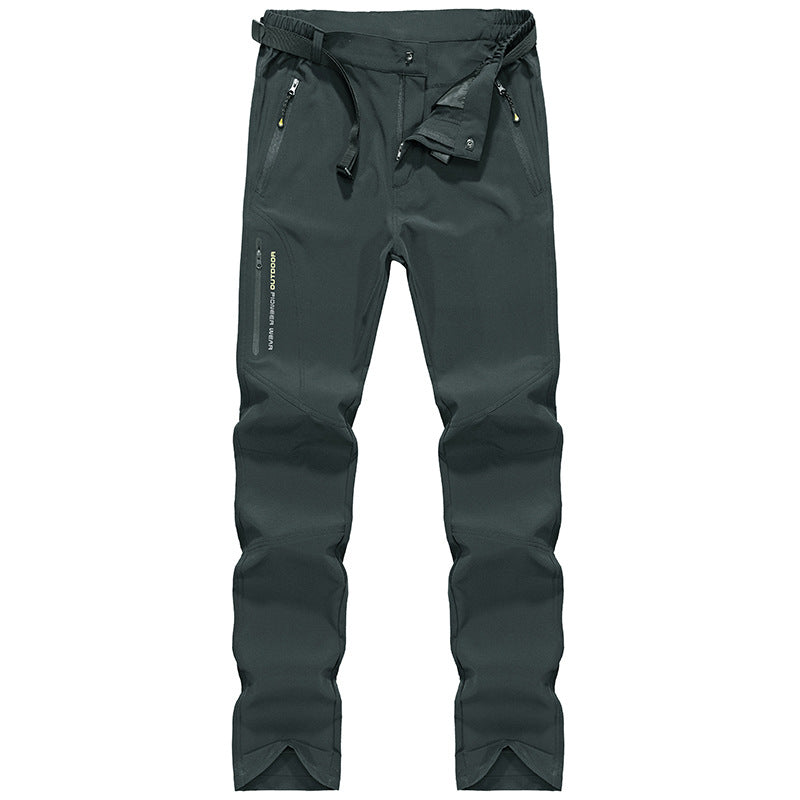 Women's Stretch Softshell Outdoor Pants with pre-shaped knees, adjustable waistband and zippered pockets Amarae