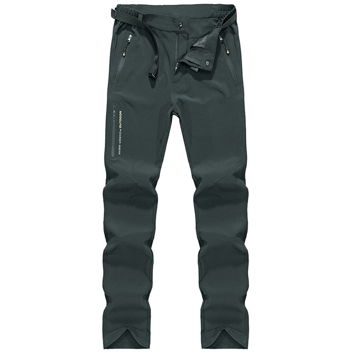 Women's Stretch Softshell Outdoor Pants with pre-shaped knees, adjustable waistband and zippered pockets Amarae