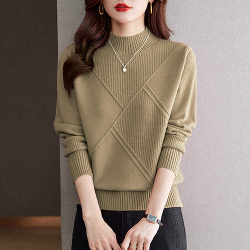 pull femme élégant avec design en relief Amarae