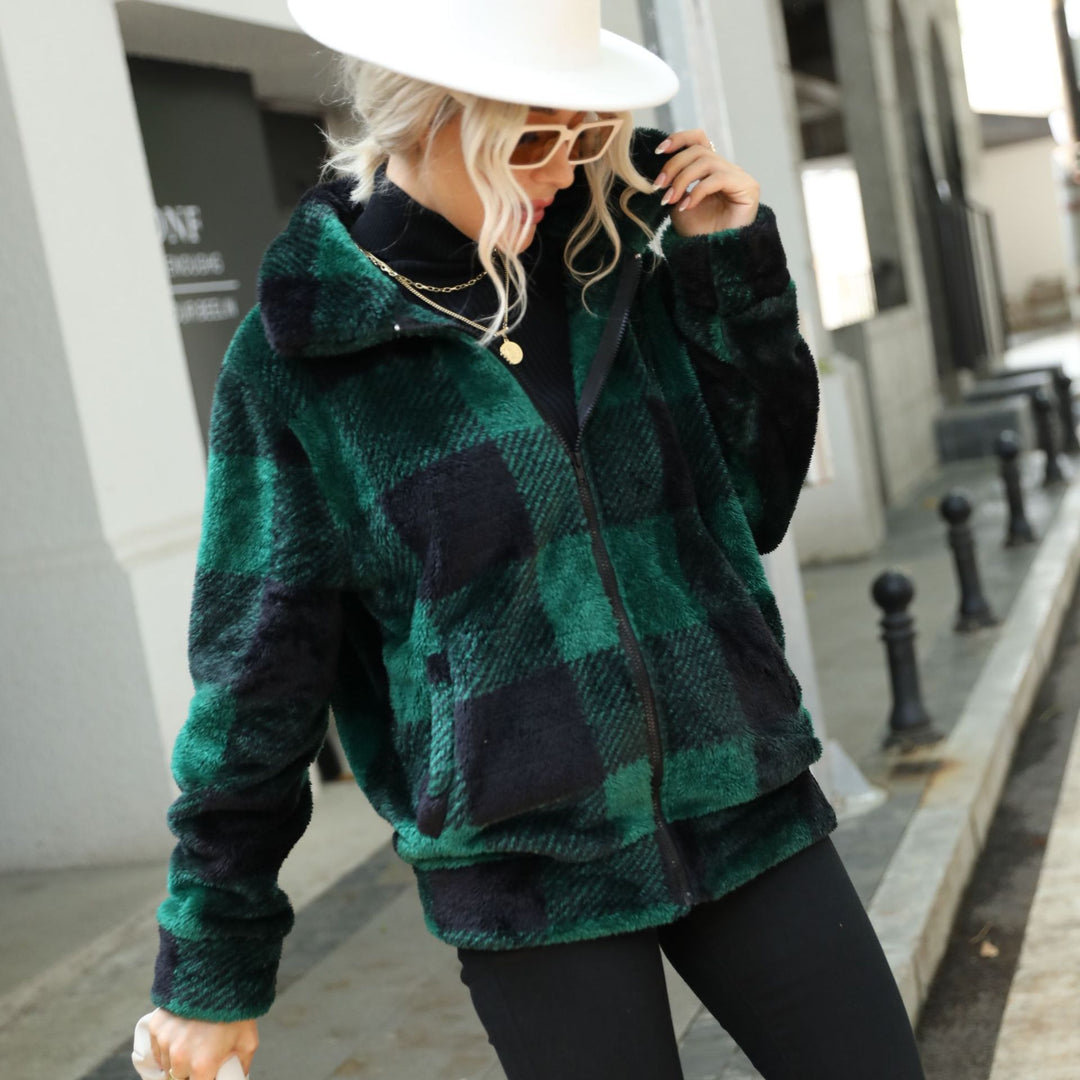 Ladies Soft Flannel Jacket Amarae
