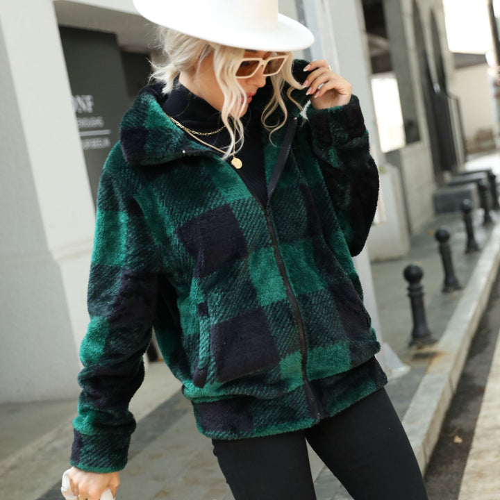 Ladies Soft Flannel Jacket Amarae