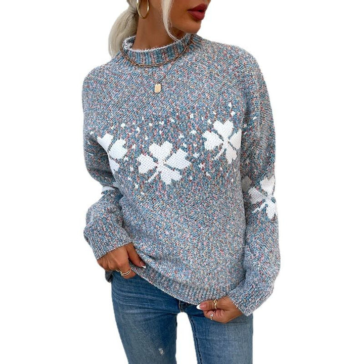 Women's sweater with decorative pattern Lune London