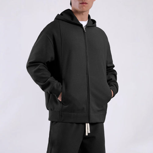 Men's leisure jacket with structured design and practical pockets Amarae