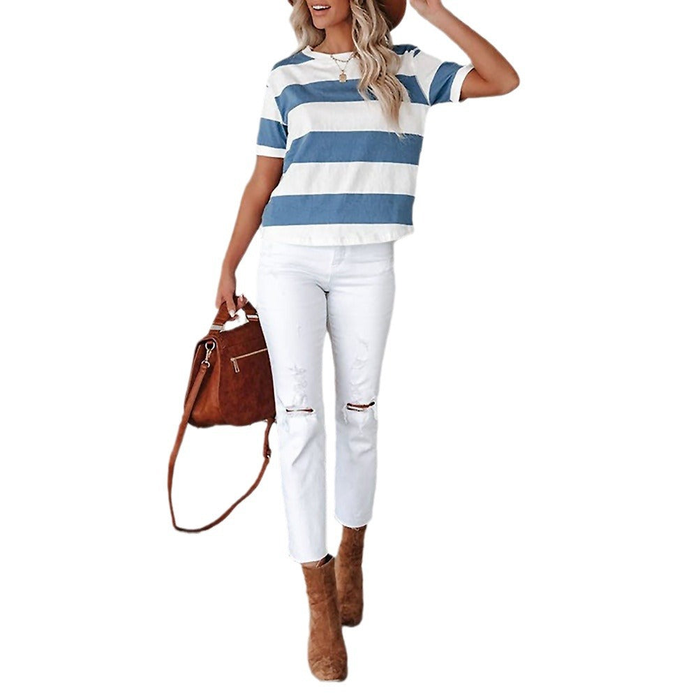 Stylish striped t-shirt for women Lune London