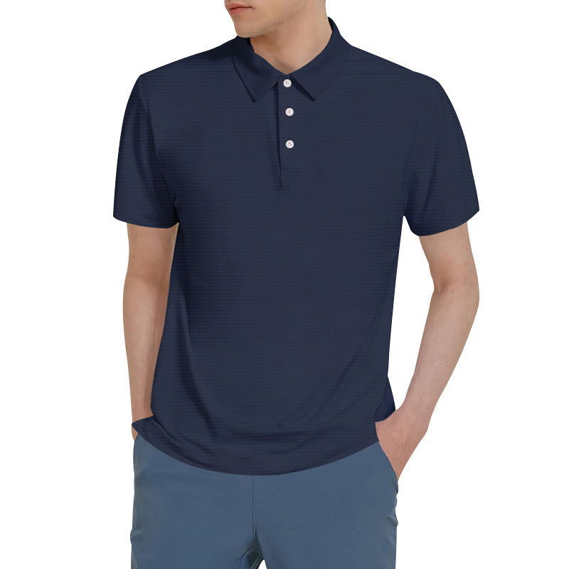 Men's polo shirt made of breathable material with Lune London structure