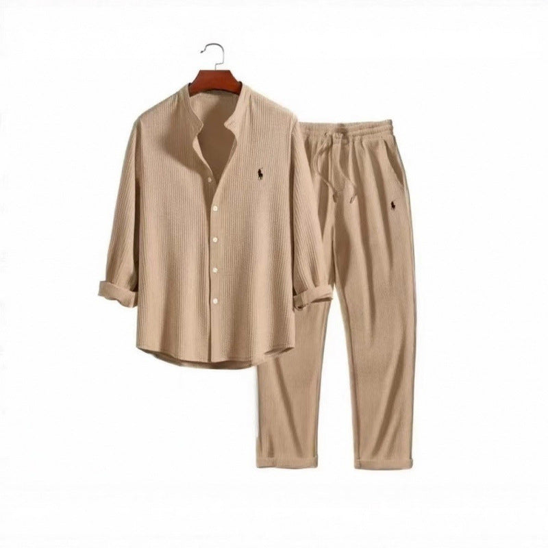 Women's pajama set with elegant shirt and comfortable pants Lune London