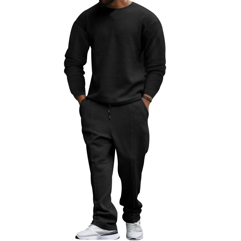 Men's Chic Casual Knit Suit