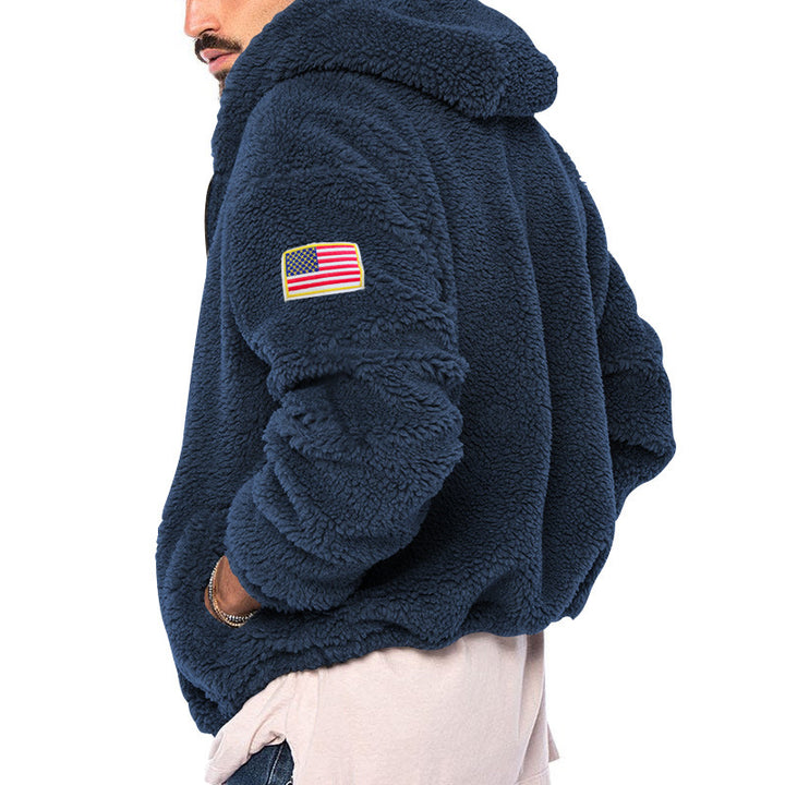 Men's comfortable fleece hoodie Amarae