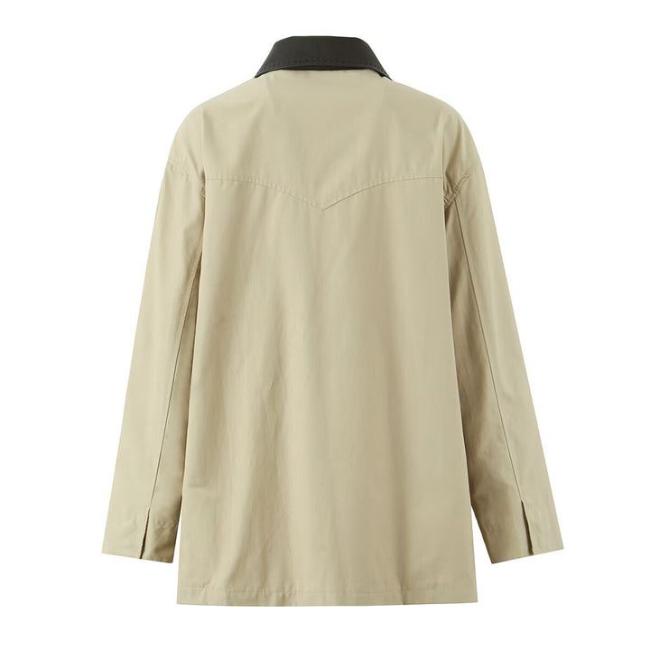 Transitional down jacket for women with practical drawstring Lune London
