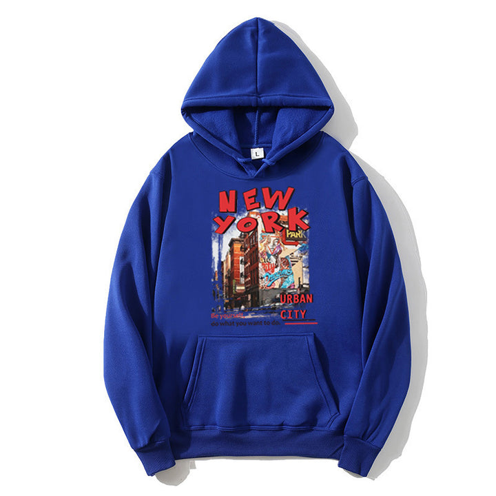 Women's hoodie with urban New York design Chic & Stil