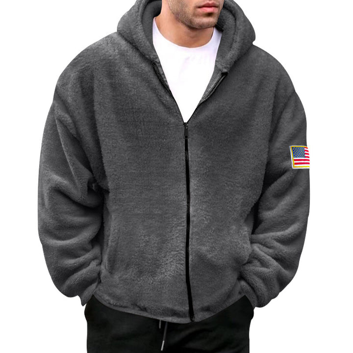 Men's comfortable fleece hoodie Amarae