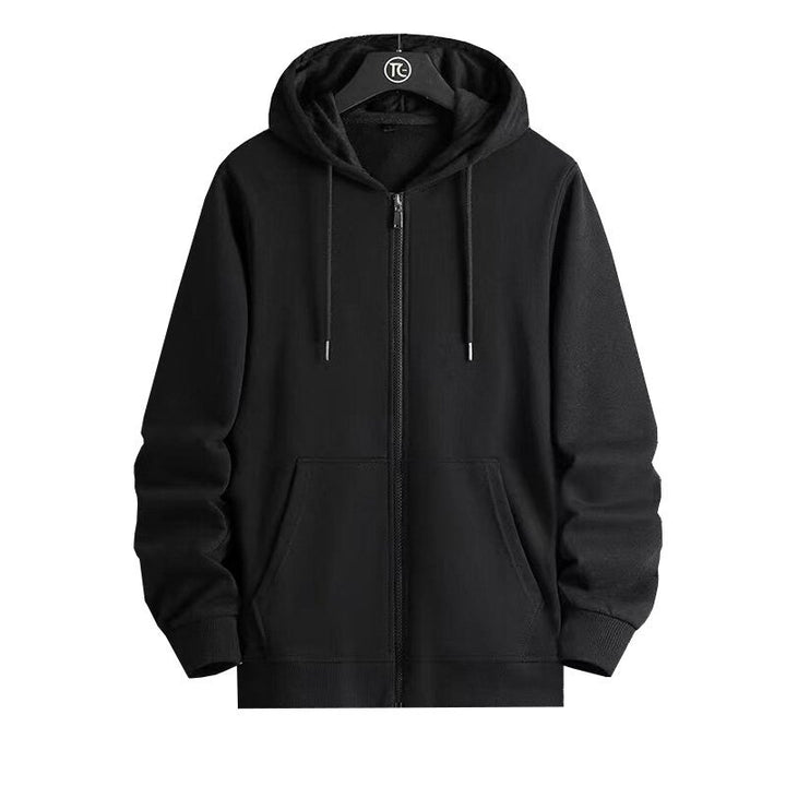 Hooded jacket for women with full zip and soft cotton blend Lune London