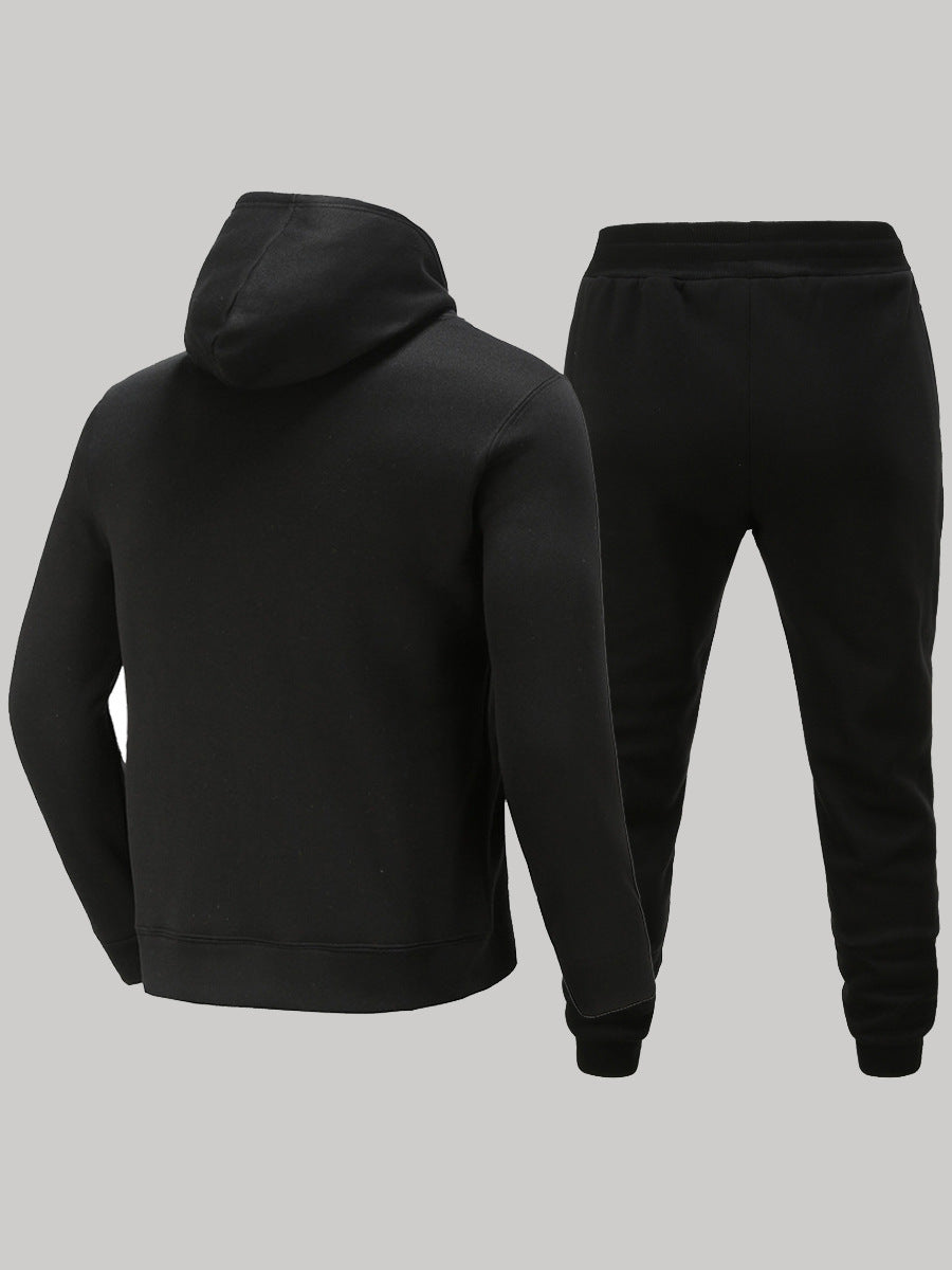 Women's sporty sweatshirt and jogger pants set with creative print Lune London