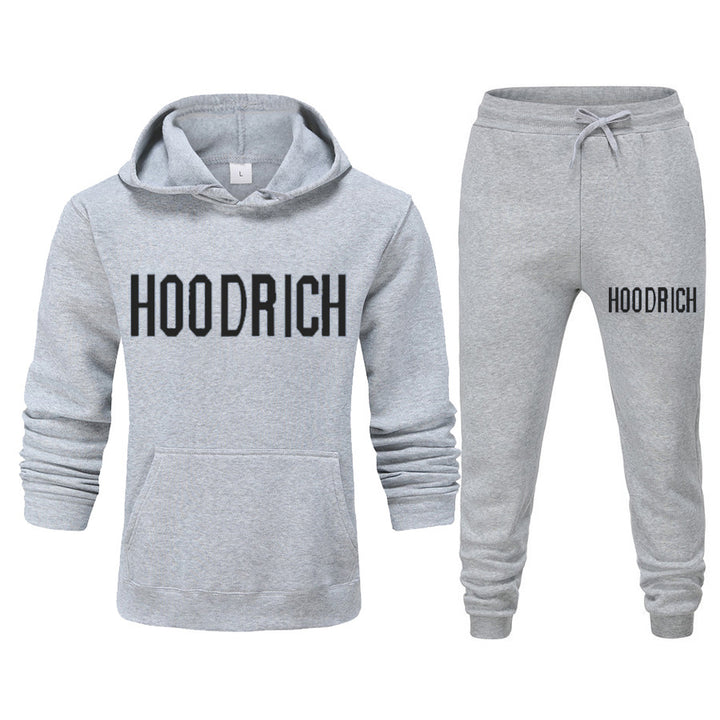 Women's sport hoodie and jogger set with contrasting logo Lune London